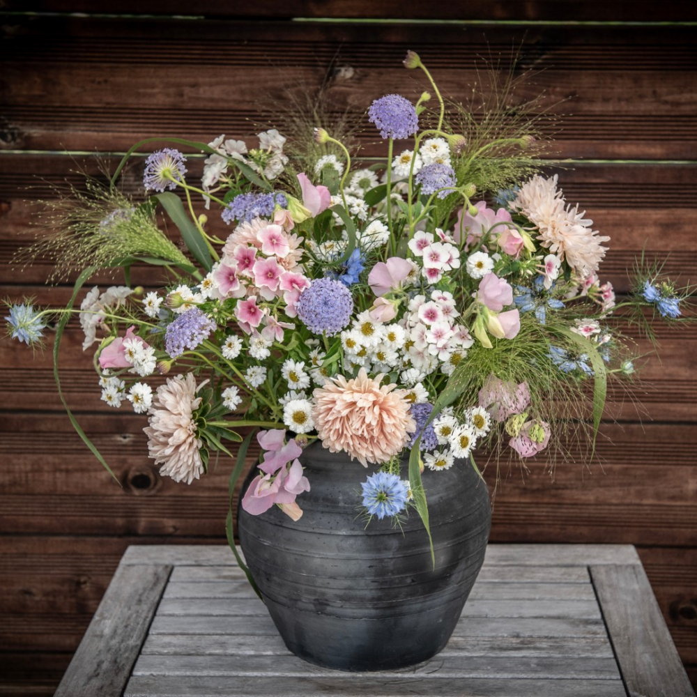 Frøpakke Snitblomster 'Rosa og lilla'